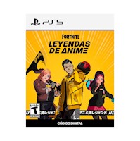 Fortnite Leyendas De Anime Playstation 5 código Digital