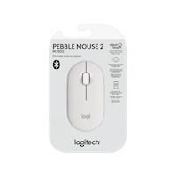 Mouse Logitech Pebble Mouse 2 M350S Bluetooth/Wireless White