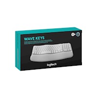 Teclado Logitech Ergo Wave Keys Wireless Bolt /Bt/Sp White