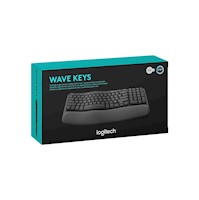 Teclado Logitech Ergo Wave Keys Wireless Bolt /Bt/Sp Graphite