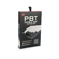 Keycaps Redragon Csa Pbt Double Shot 150 Units Multi Layout White