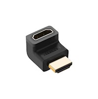 Adaptador Ugreen Conector Acodado Hdmi Inferior 20109 Black