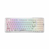 Teclado Gamer Mechanical Machenike K500F Switch Rgb White Outemu Crystal Linear