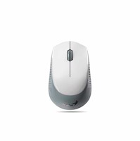 Mouse Genius Nx-8000S Bt Wireless/Bluetooth Blueeye Ergonomico White/Grey