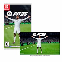 Ea Sports Fc 25 + Poster Nintendo Switch Latam - Preventa