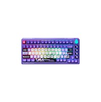 Teclado Gamer Machenike K600T Tri-Mode Violet Rgb-Linear Switch Green