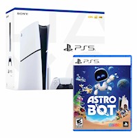 Consola Playstation 5 Slim Con Lector De Discos + Astro Bot