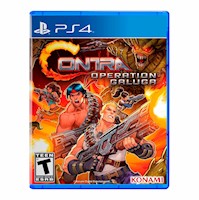 Contra Operation Galuga Playstation 4 Latam