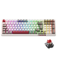 Teclado Gamer Thunderobot Mecanico Con Cable K98 Switch Outemu Red Led-RGB
