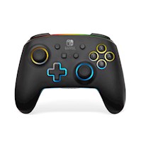 Mando Pro PowerA Wireless Nintendo Switch with Lumectra Black Led
