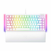 Teclado Gamer Razer Blackwidow V4 75% Mechanical Us Switch Orange Chroma White
