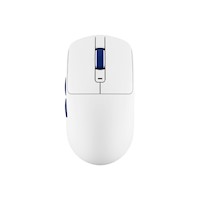 Mouse Gamer Royal Kludge M30-Paw 12000 Dpi Wireless BT White Blue