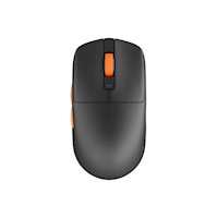 Mouse Gamer Royal Kludge M30-Paw 12000 Dpi Wireless BT Black Orange