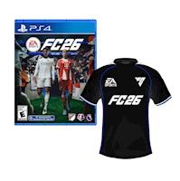 Ea Sports Fc 26 + Polo Negro Xl Playstation 4 - Preventa