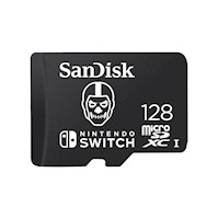 Tarjeta De Memoria Sandisk MicroSDXC Para Nintendo Switch Edicion Fortnite 128GB