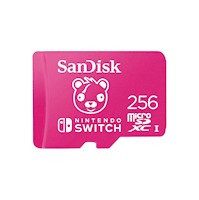 Tarjeta De Memoria Sandisk MicroSDXC Para Nintendo Switch Edicion Fortnite 256GB