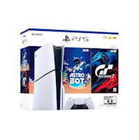 Consola PlayStation 5 Slim Estándar Bundle Astro Bot y Gran Turismo 7