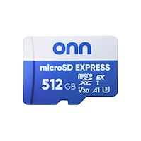 Memoria ONN Micro SDXC Express Card 512GB 800MB/s V30 A1