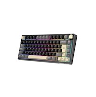Teclado Gamer Royal Kludge Rk R75 Cableado Phantom Brown Switch