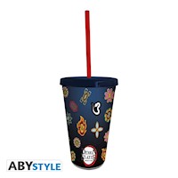 VASO DE DEMON SLAYER PILLARS PLAST TUMBLER 16 OZ