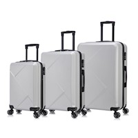 Maletas de Viaje Set de 3 Negro