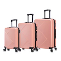 Maletas de Viaje Set de 3 Negro