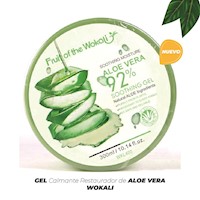 GEL DE ÁLOE VERA NATURAL 92%  WOKALI