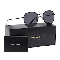 Lentes de Sol Polarizado Hawkers Sixgon Drive - Black Grey HSDR22BGMP - Talla 50mm