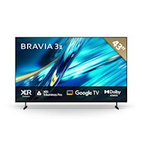 Sony TV 43" 43XR30M2 4K LED Ultra HD BRAVIA 3 II Google TV