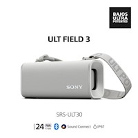 Sony Parlante Bluetooth SRS-ULT30 Portátil ULT FIELD 3 Blanco