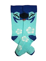 Medias de Algodón Stitch Floreado