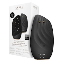 Cepillo Facial Térmico Sónico 8 en 1 Negro