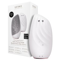 Cepillo Facial Térmico Sónico 8 en 1 Blanco