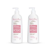 CREMA CORPORAL CON ACIDO HIALURONICO BIOEXTRACTO DE ROSAS 450ML 2und