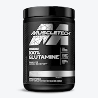 Glutamina Muscletech Platinum 100% Glutamine 300gr Sin Sabor