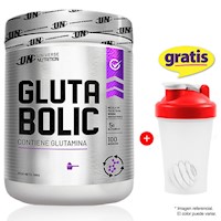 Glutabolic 500 gramos - Glutamina UN + Shaker