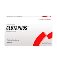Glutaphos 50 mg Tabletas Recubiertas