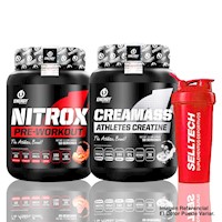 Energy Nutrition Creatina Creamass 500gr+Nitrox 500gr Fruit