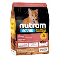 Comida Gatitos Nutram S1 Pollo y Salmón 5.4kg