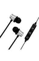 Audífonos in ear Nooz bluetooth GNB-BEP2050SIL plateado