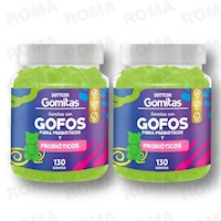 PACK 2 GOMITAS GOFOS NIÑOS 260 UND SOTTCOR LABS