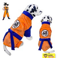 Disfraz de Goku para mascotas