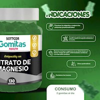 PACK 2 GOMITAS HIERRO NIÑOS  + CITRATO DE MAGNESIO ADULTO SOTTCORLABS