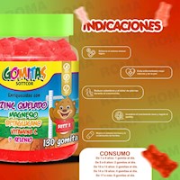 PACK 2 GOMITAS ZINC QUELADO NIÑOS  + ZINC ADULTO SOTTCORLABS
