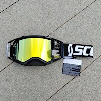GAFAS GOGGLES SCOTT ANTIPARRAS PARA MOTOCROSS Y CICLISMO - Amarillo