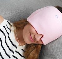Gorro Terapéutico para Alivio de Migrañas Dolores de Cabeza y Estrés