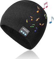 GORRO BLUETOOTH CON MÚSICA Y RESPONDE LLAMADAS COLOR NEGRO