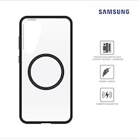 Case Samsung Serie React Con Magnetica Gp-Fps936Objtw Para Galaxy S25 Plus Black Crystal