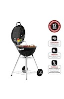 Parrilla Grillcorp Sheriff Junior 18" - negro