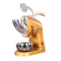 Raspadillera Eléctrica Dorada 4 Cuchillas 220v Grondoy